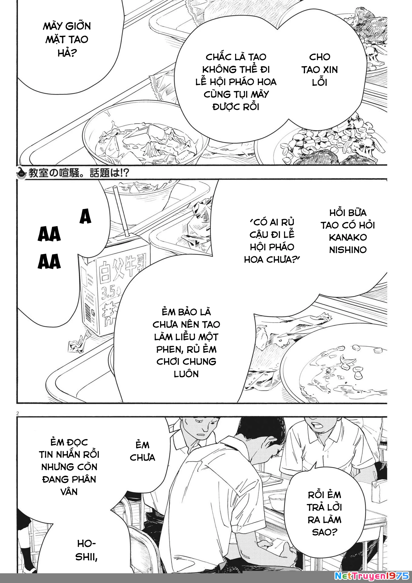 Nghe Lời Tôi Nào Hoshino! Chapter 4 - Trang 2
