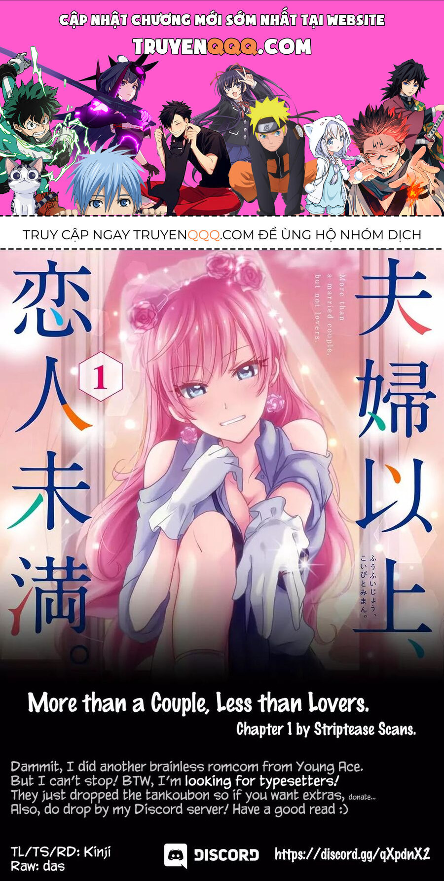 Trên Vợ Chồng, Dưới Người Yêu Chapter 1 - Trang 2