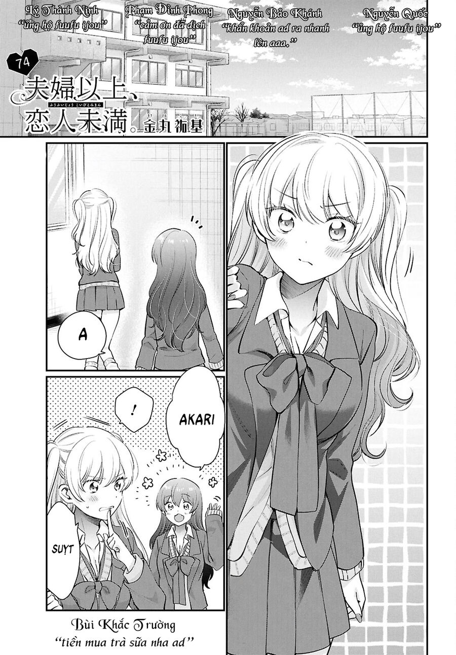 Trên Vợ Chồng, Dưới Người Yêu Chapter 74 - Trang 2