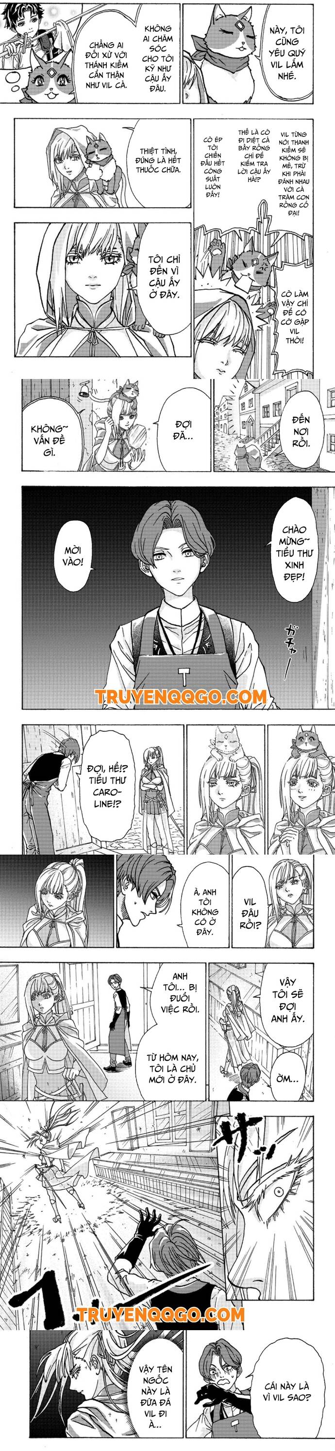 Thợ Rèn Bị Lưu Đày Dùng Kỹ Năng Gian Lận Để Rèn Huyền Thoại: Bị Vị Hôn Thê Đuổi Khỏi Cửa Tiệm, Nhưng Giờ Anh Ấy Hạnh Phúc Hơn Khi Được Tự Do Chế Tạo Chapter 2 - Trang 2