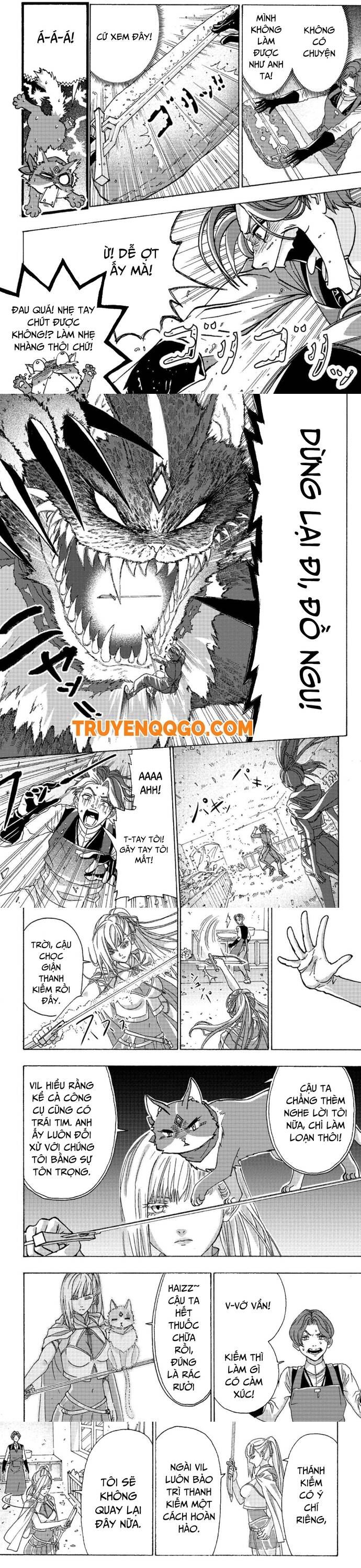 Thợ Rèn Bị Lưu Đày Dùng Kỹ Năng Gian Lận Để Rèn Huyền Thoại: Bị Vị Hôn Thê Đuổi Khỏi Cửa Tiệm, Nhưng Giờ Anh Ấy Hạnh Phúc Hơn Khi Được Tự Do Chế Tạo Chapter 2 - Trang 2