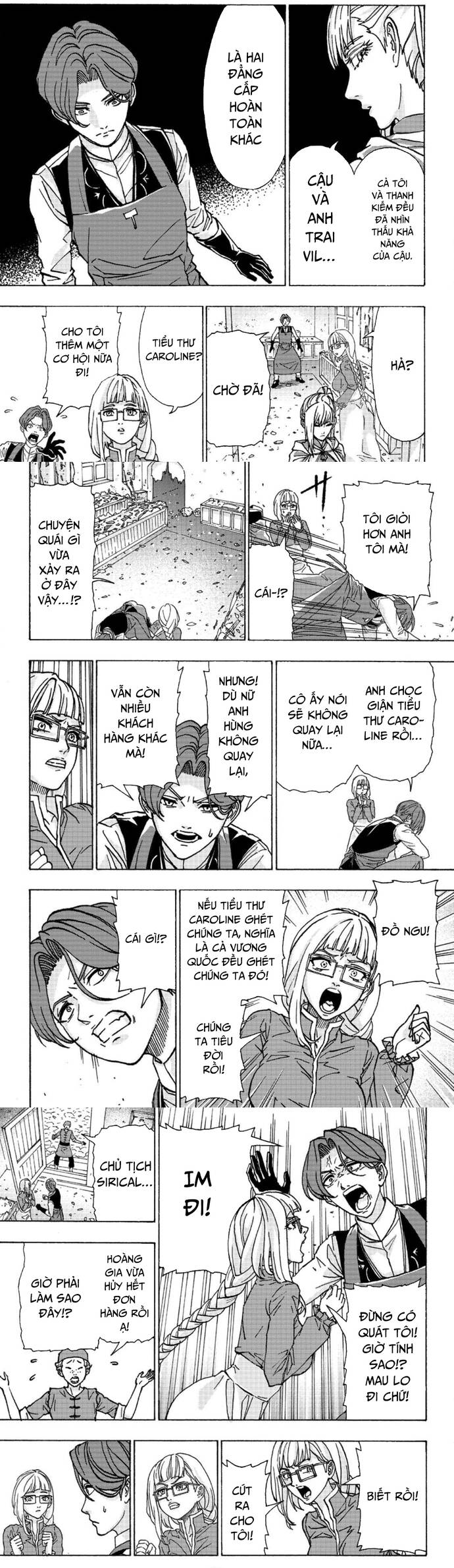 Thợ Rèn Bị Lưu Đày Dùng Kỹ Năng Gian Lận Để Rèn Huyền Thoại: Bị Vị Hôn Thê Đuổi Khỏi Cửa Tiệm, Nhưng Giờ Anh Ấy Hạnh Phúc Hơn Khi Được Tự Do Chế Tạo Chapter 2 - Trang 2