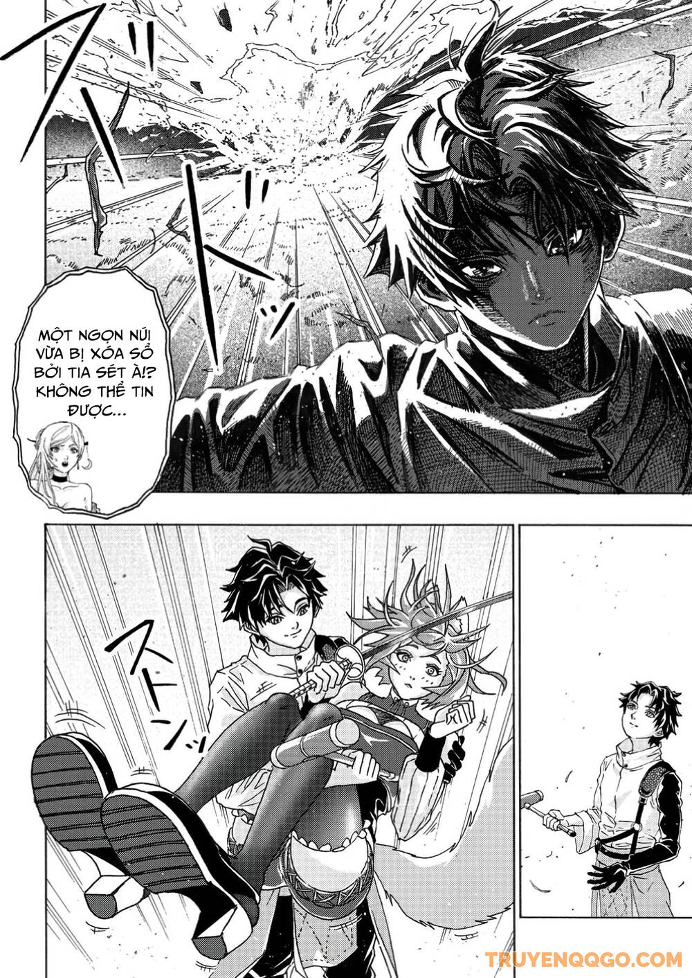 Thợ Rèn Bị Lưu Đày Dùng Kỹ Năng Gian Lận Để Rèn Huyền Thoại: Bị Vị Hôn Thê Đuổi Khỏi Cửa Tiệm, Nhưng Giờ Anh Ấy Hạnh Phúc Hơn Khi Được Tự Do Chế Tạo Chapter 5 - Trang 2