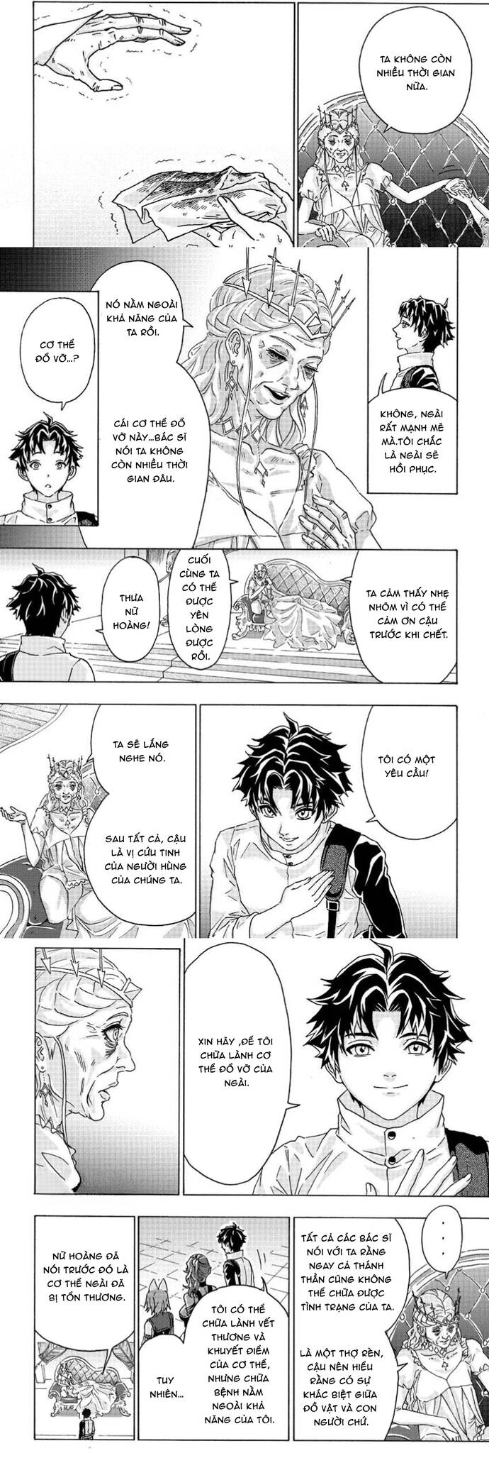 Thợ Rèn Bị Lưu Đày Dùng Kỹ Năng Gian Lận Để Rèn Huyền Thoại: Bị Vị Hôn Thê Đuổi Khỏi Cửa Tiệm, Nhưng Giờ Anh Ấy Hạnh Phúc Hơn Khi Được Tự Do Chế Tạo Chapter 6 - Trang 2