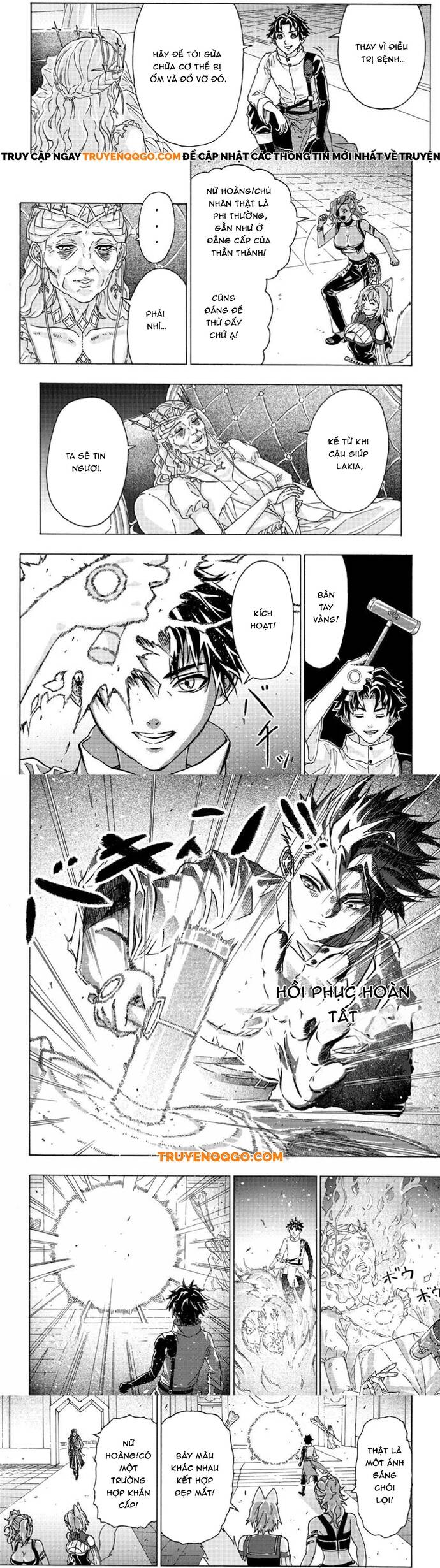 Thợ Rèn Bị Lưu Đày Dùng Kỹ Năng Gian Lận Để Rèn Huyền Thoại: Bị Vị Hôn Thê Đuổi Khỏi Cửa Tiệm, Nhưng Giờ Anh Ấy Hạnh Phúc Hơn Khi Được Tự Do Chế Tạo Chapter 6 - Trang 2