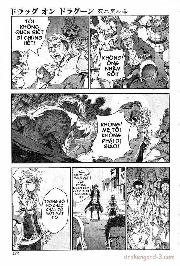 Drag-On Dragoon – Shi Ni Itaru Aka Chapter 12 - Trang 2