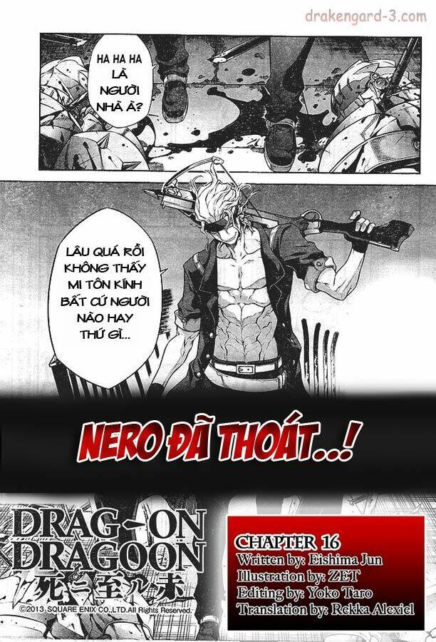 Drag-On Dragoon – Shi Ni Itaru Aka Chapter 16 - Trang 2