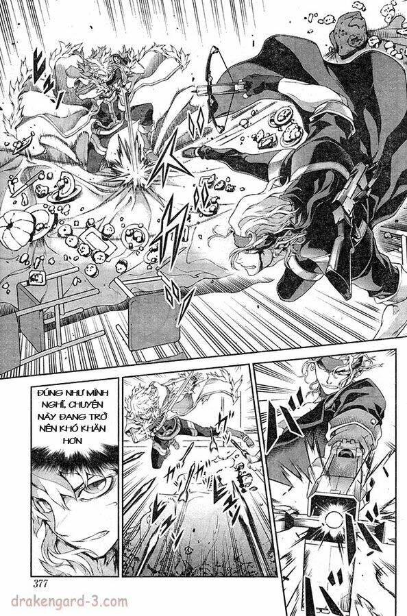 Drag-On Dragoon – Shi Ni Itaru Aka Chapter 17 - Trang 2