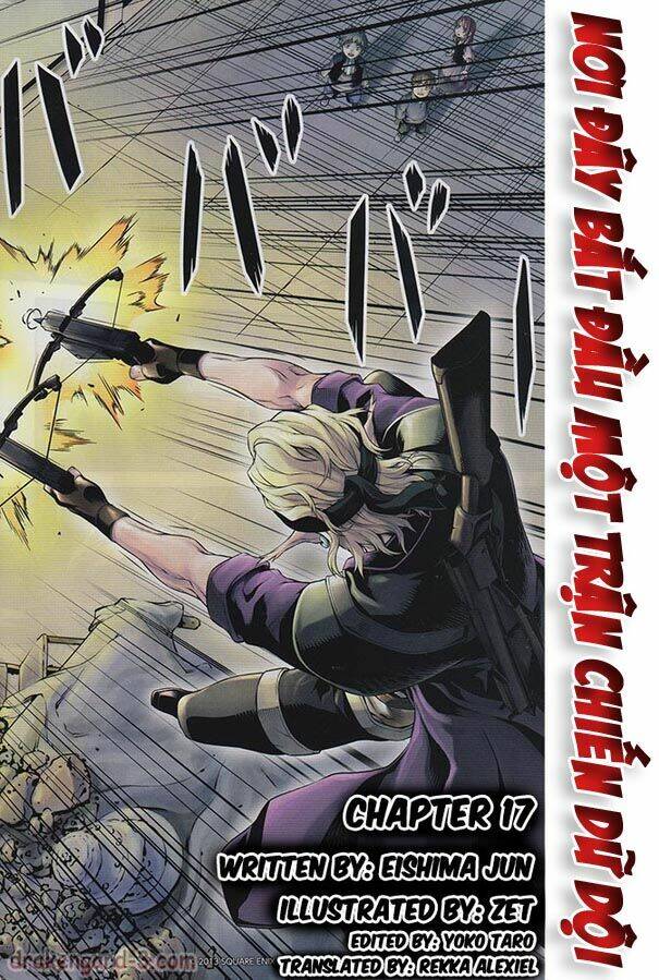 Drag-On Dragoon – Shi Ni Itaru Aka Chapter 17 - Trang 2