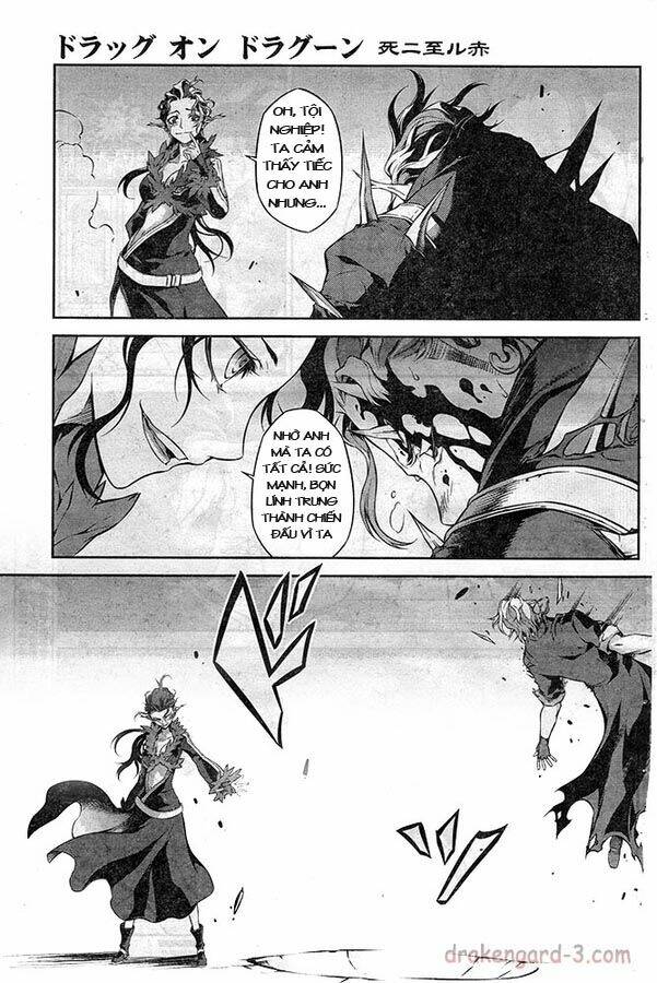 Drag-On Dragoon – Shi Ni Itaru Aka Chapter 18 - Trang 2
