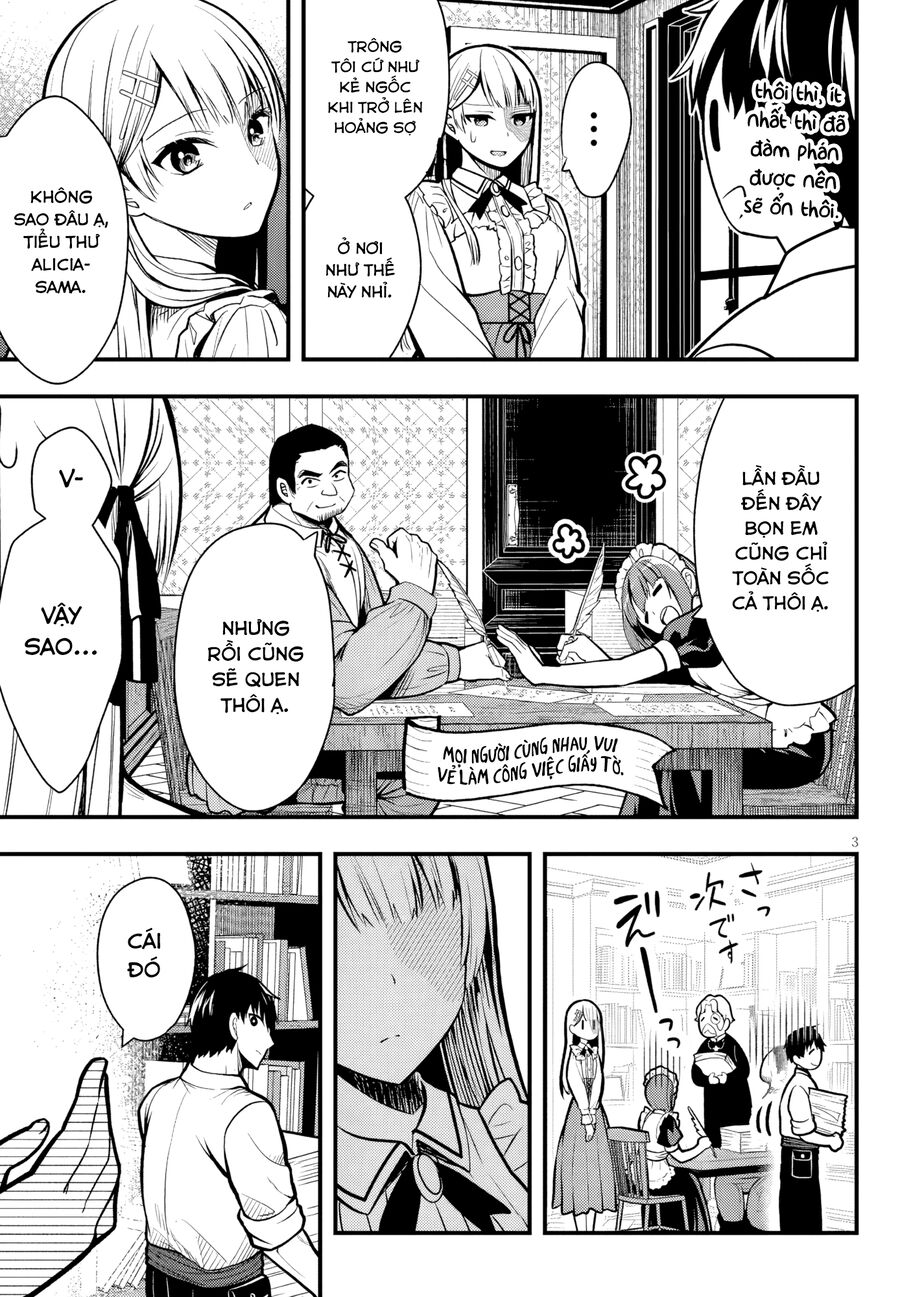 Henkyou Mob Kizoku No Uchi Ni Totsuidekita Akuyaku Reijou Ga, Mechakucha Dekiru Yoi Yome Nanda Ga? Chapter 3 - Trang 2