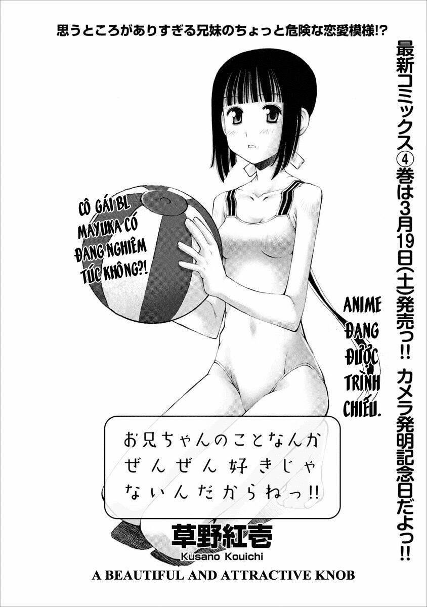 Oniichan No Koto Nanka Zenzen Suki Ja Nai N Da Kara Ne!! Chapter 29 - Trang 2