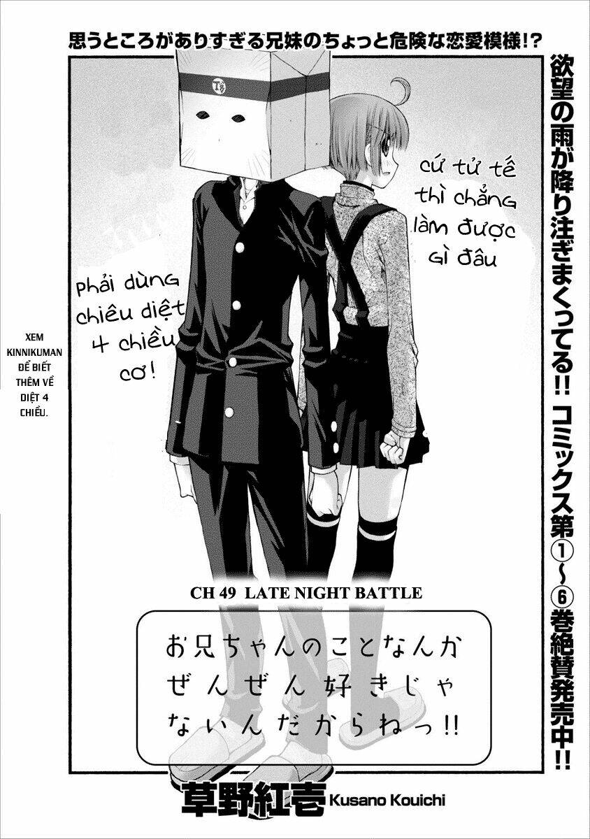 Oniichan No Koto Nanka Zenzen Suki Ja Nai N Da Kara Ne!! Chapter 49 - Trang 2
