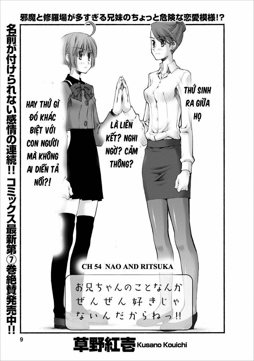 Oniichan No Koto Nanka Zenzen Suki Ja Nai N Da Kara Ne!! Chapter 54 - Trang 2