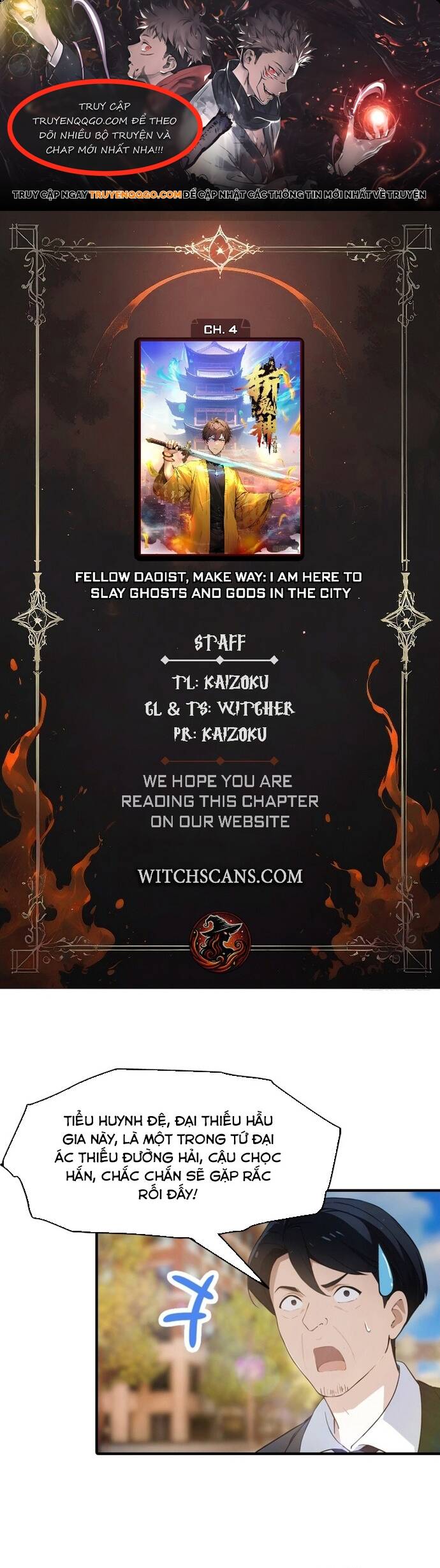 Đạo Hữu Lùi Một Bước: Ta Tới Giết Thần Trừ Quỷ Chapter 4 - Trang 2