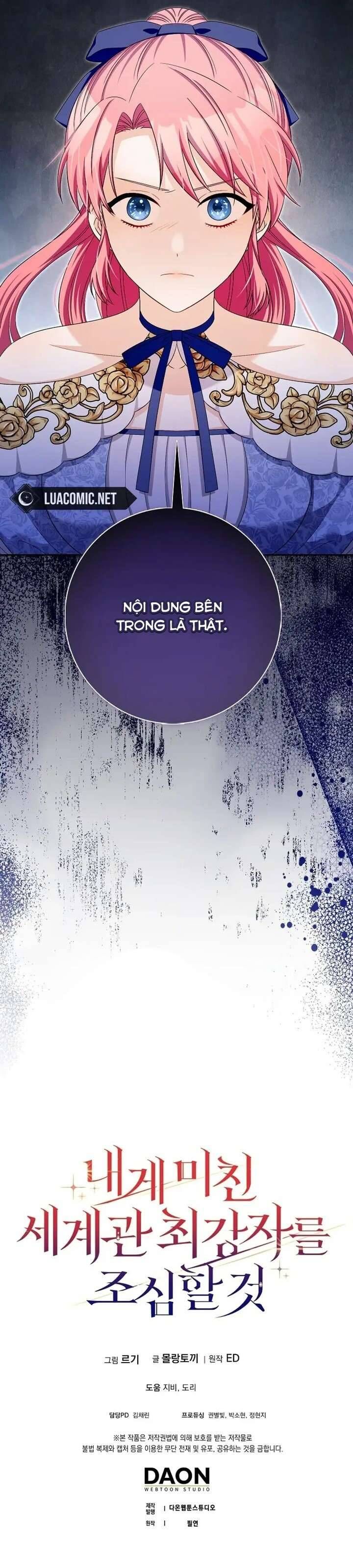 Hãy Cẩn Thận Với Người Đàn Ông Mạnh Nhất Đang Mê Muội Tôi Chapter 37 - Trang 2