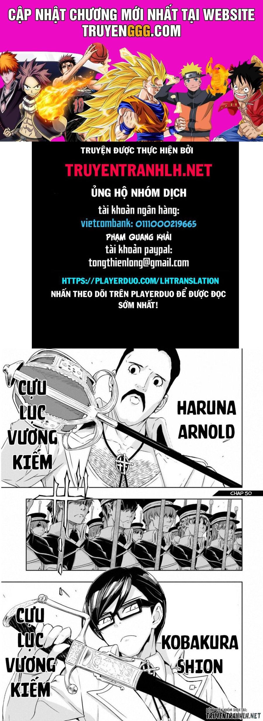 Ngũ Kiếm Xinh Đẹp Chapter 50 - Trang 2