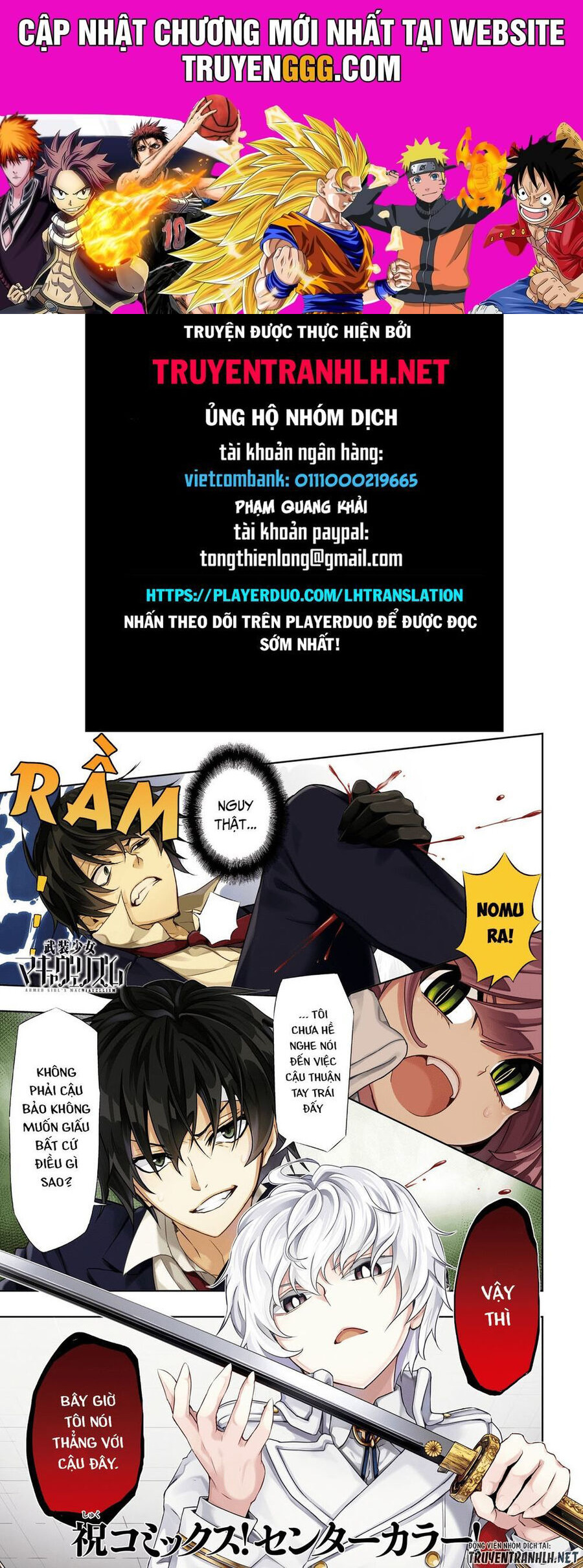 Ngũ Kiếm Xinh Đẹp Chapter 53 - Trang 2