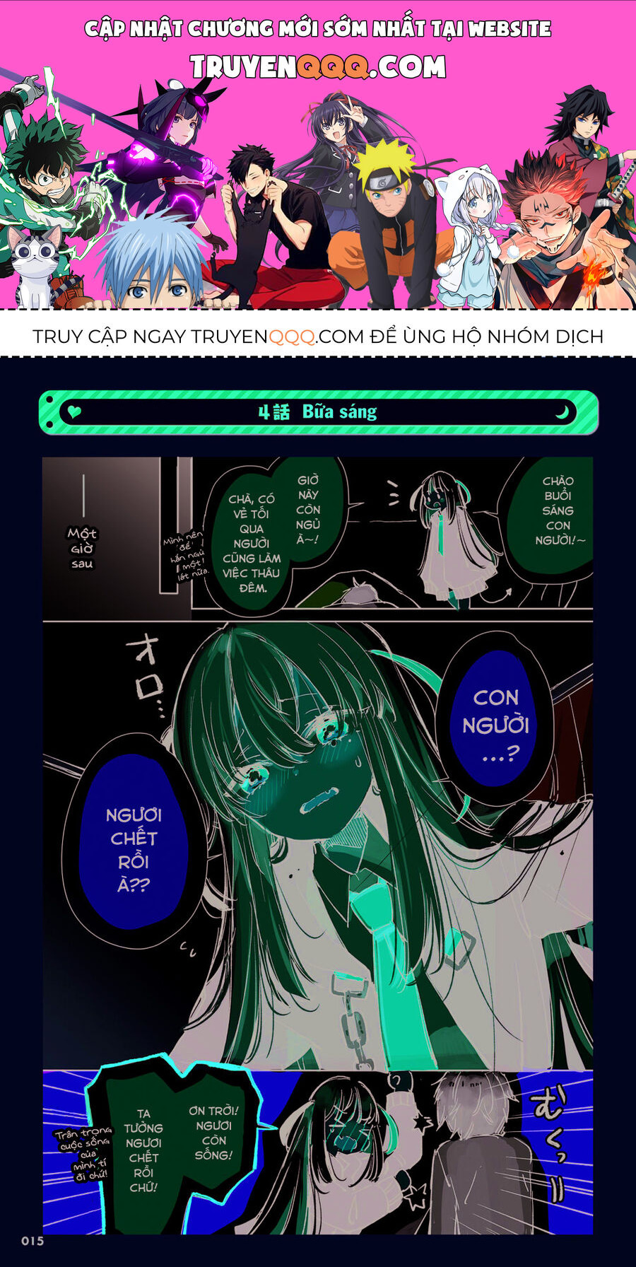 Thần Chết Trót Đem Trọn Tình Yêu Với Một Con Người. Chapter 4 - Trang 2