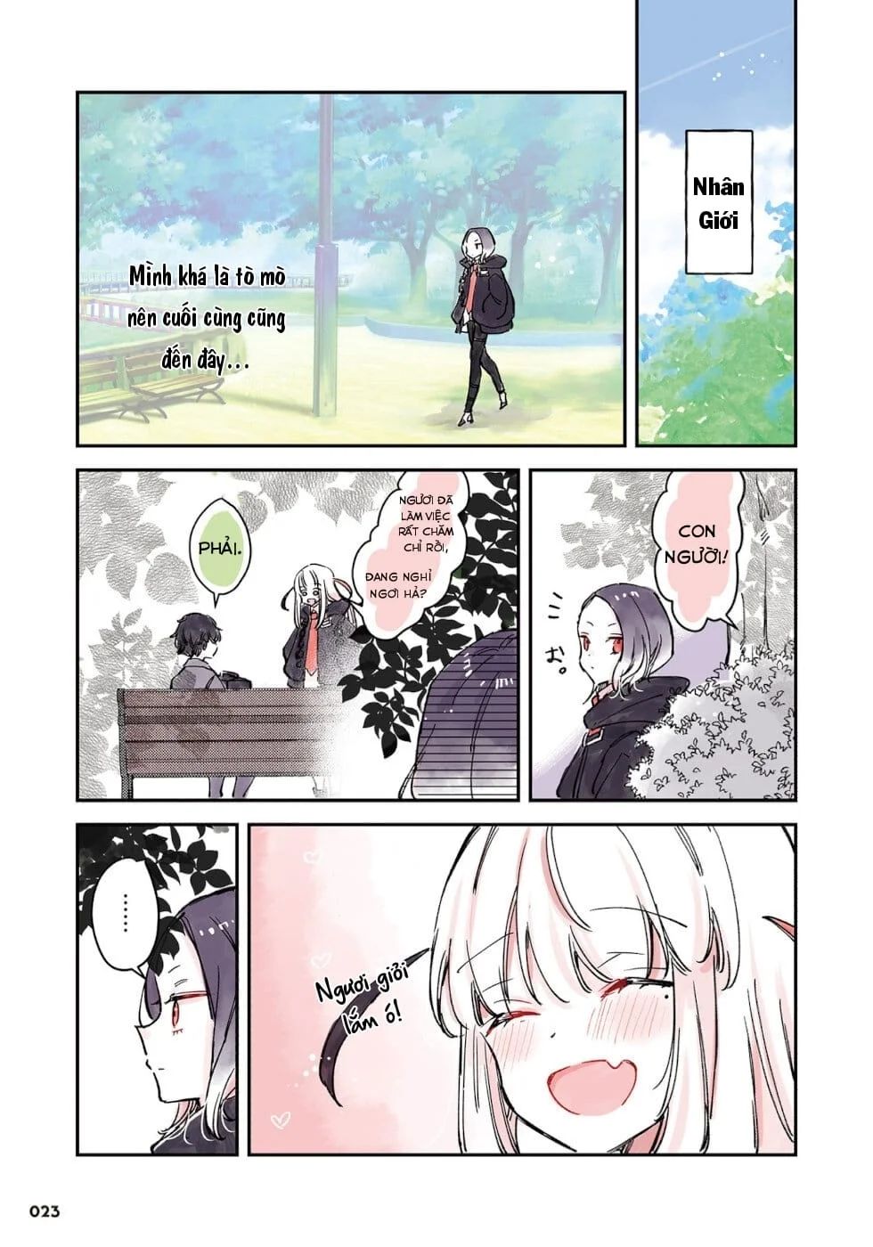 Thần Chết Trót Đem Trọn Tình Yêu Với Một Con Người. Chapter 9 - Trang 2