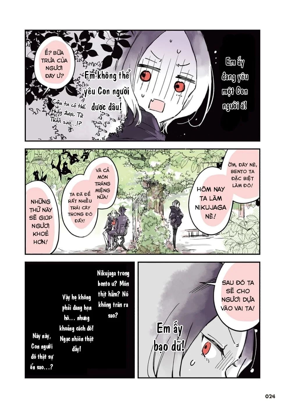 Thần Chết Trót Đem Trọn Tình Yêu Với Một Con Người. Chapter 9 - Trang 2