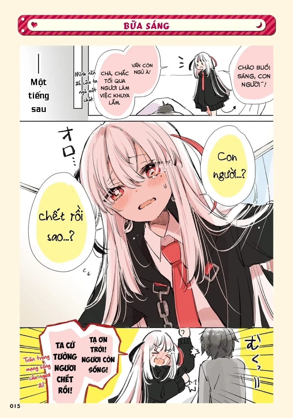 Thần Chết Trót Đem Trọn Tình Yêu Với Một Con Người. Chapter 33 - Trang 2
