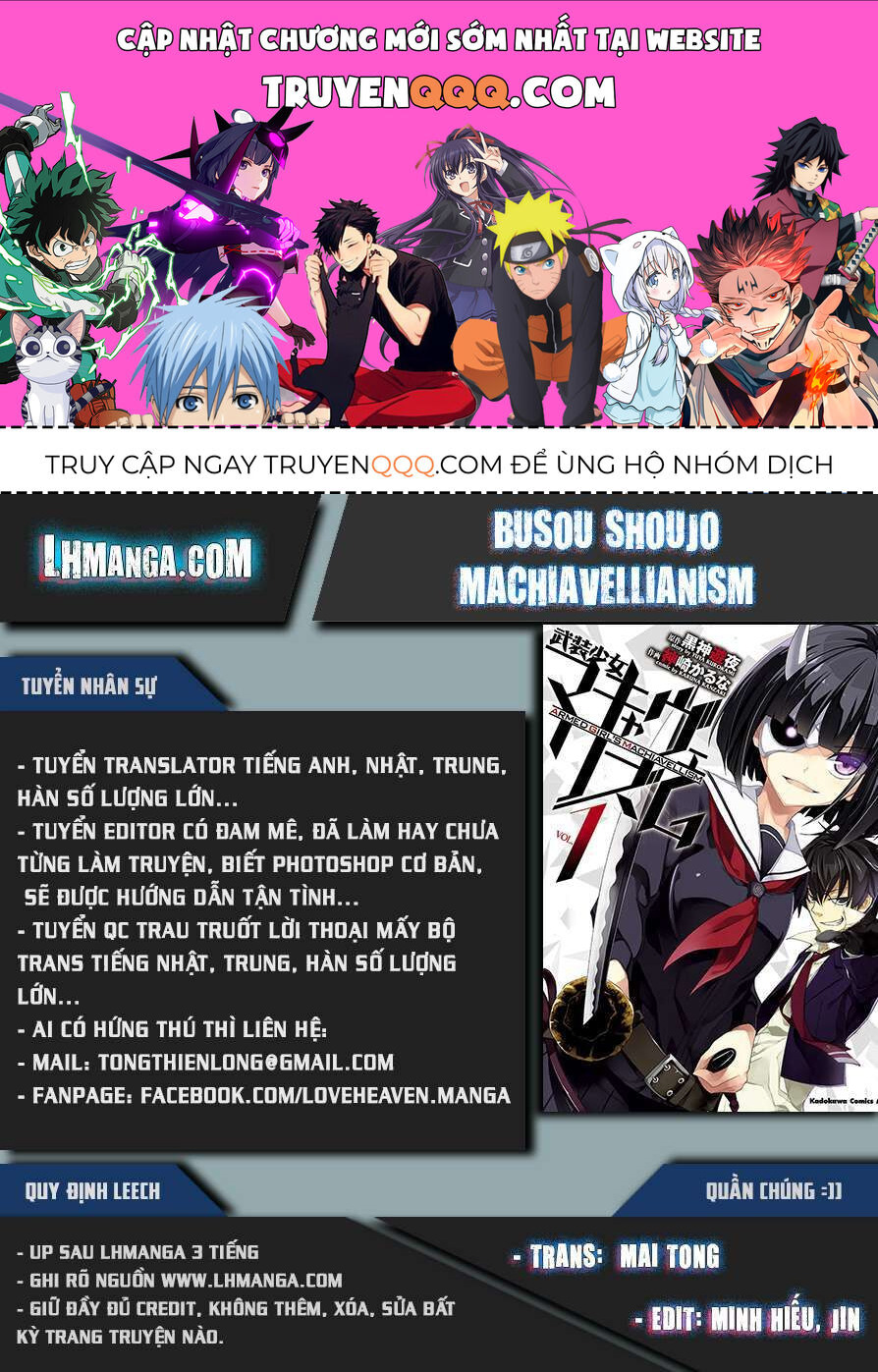 Vũ Trang Thiếu Nữ Machiavellism Chapter 12 - Trang 2