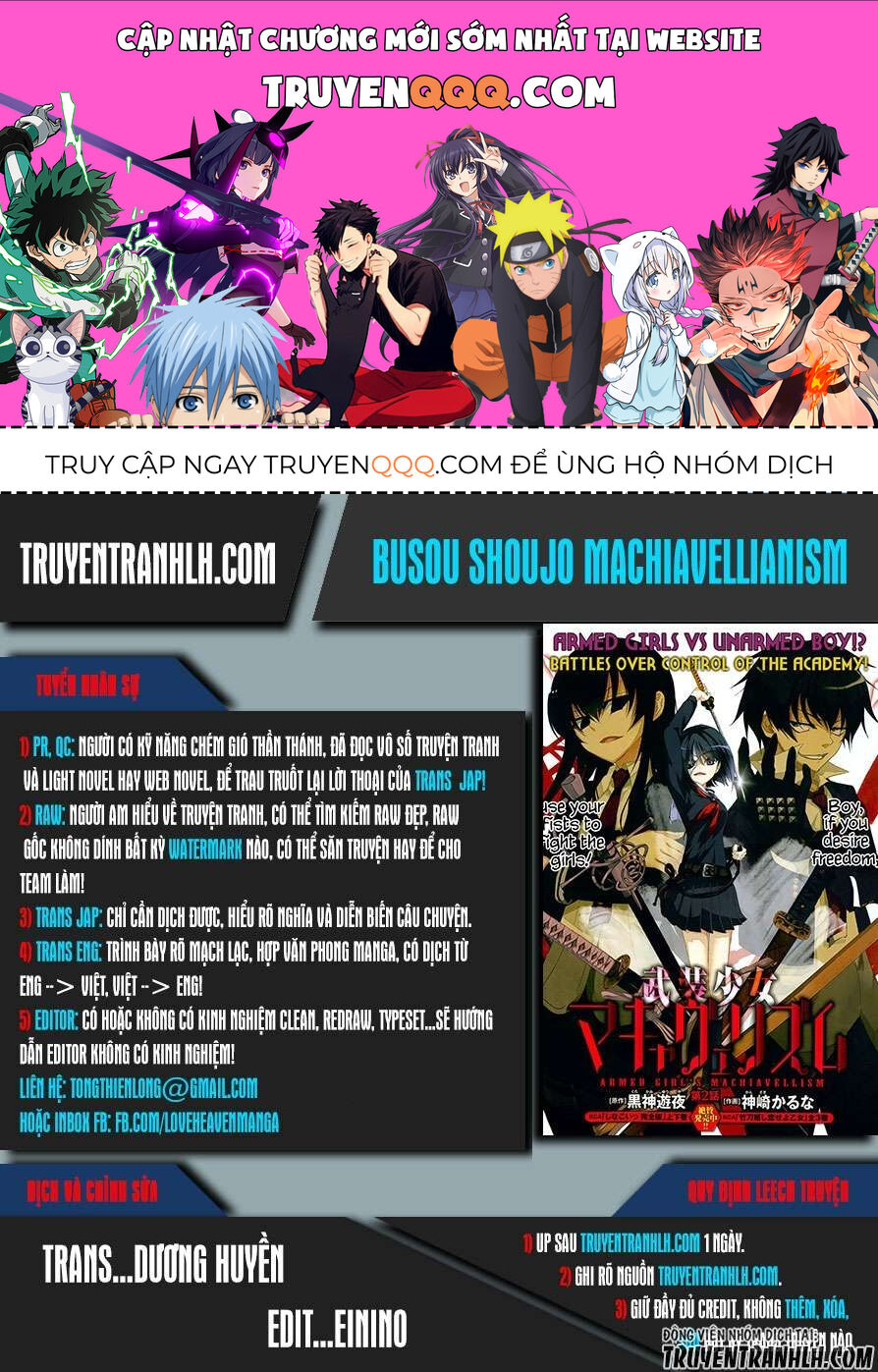 Vũ Trang Thiếu Nữ Machiavellism Chapter 30 - Trang 2