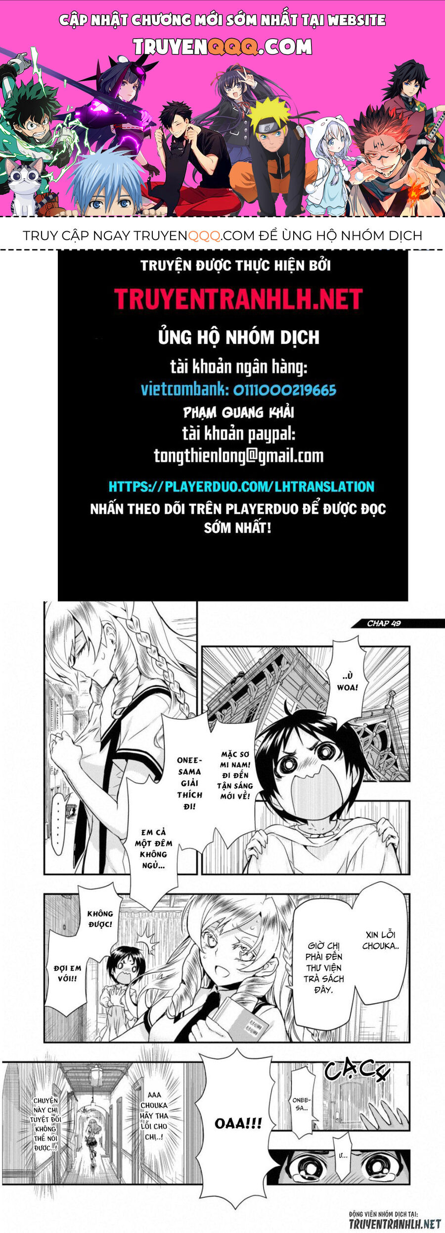 Vũ Trang Thiếu Nữ Machiavellism Chapter 49 - Trang 2