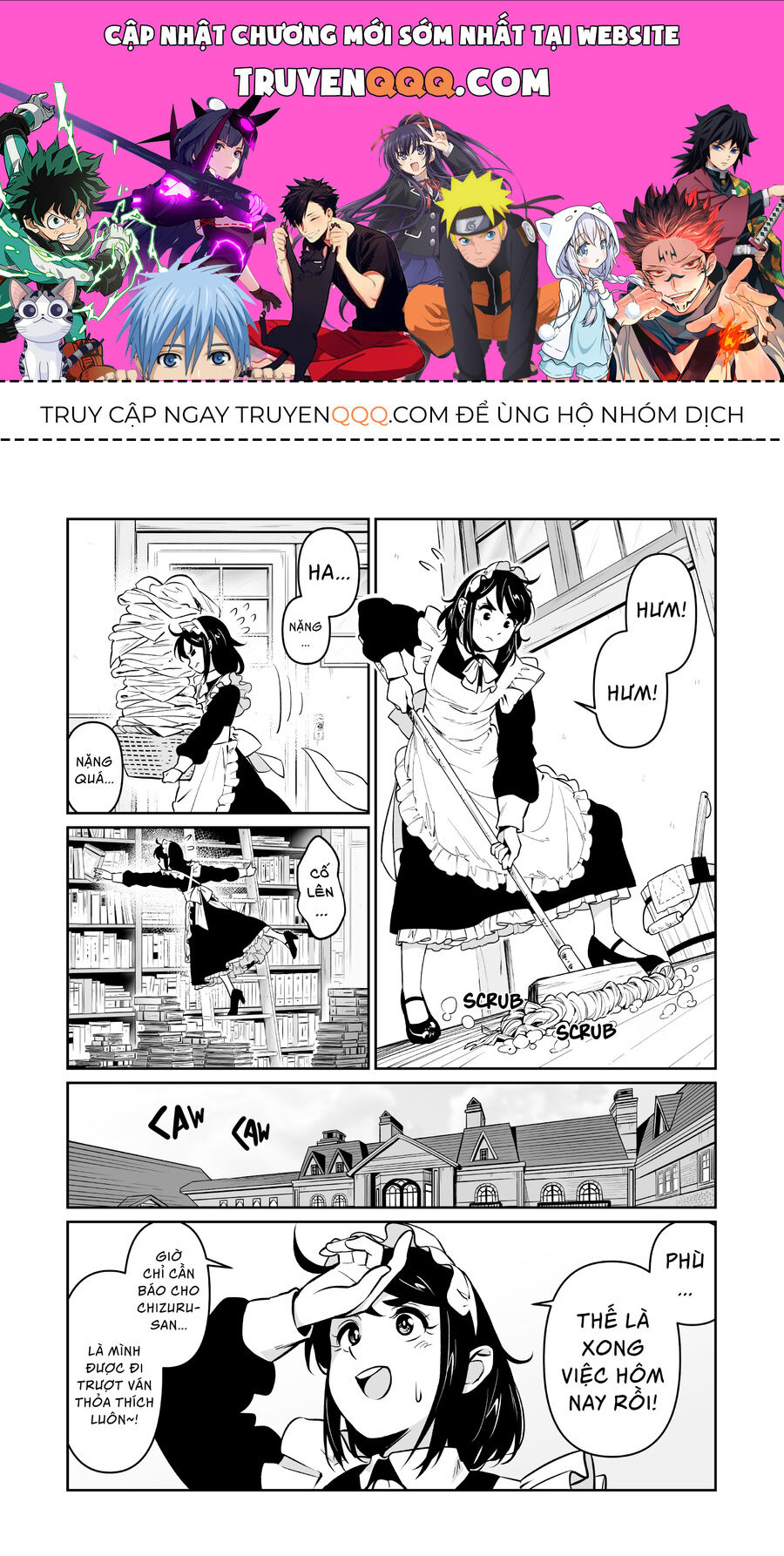 Nàng Hầu Gái Trượt Ván Chapter 2 - Trang 2