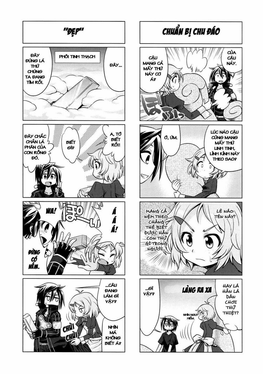 Swort Art Online – 4Koma Chapter 4 - Trang 2