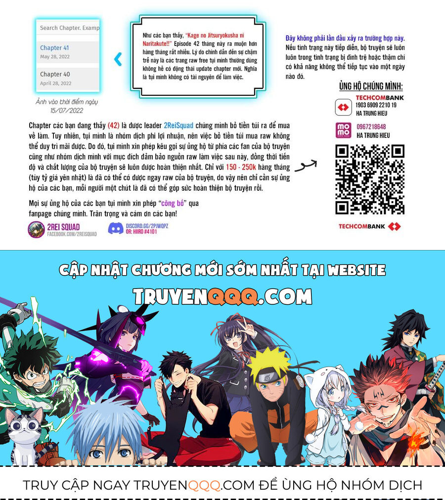 Ta Muốn Trở Thành Chúa Tể Bóng Tối! Chapter 42 - Trang 2