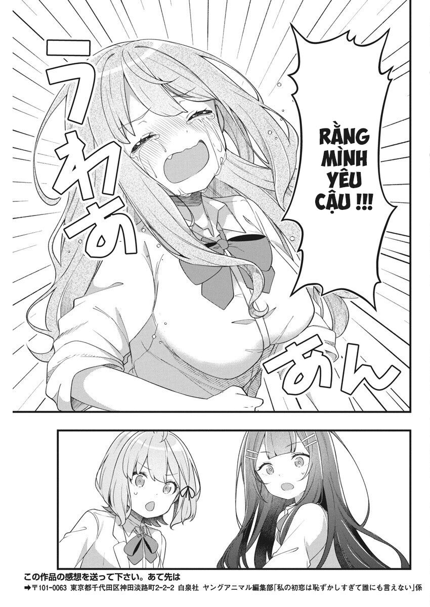 Mối Tình Đầu Của Tôi Quá Xấu Hổ Để Kể Ra Chapter 9 - Trang 2