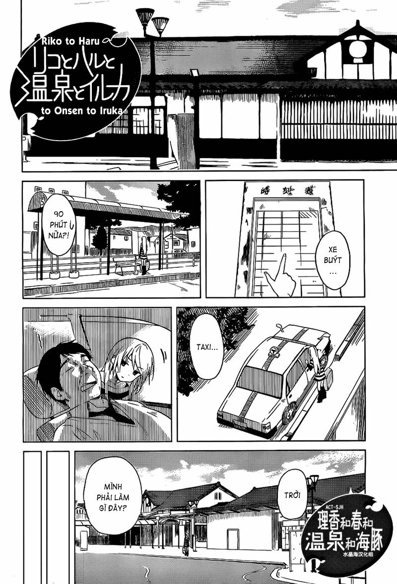 Riko To Haru To Onsen To Iruka Chapter 1 - Trang 2