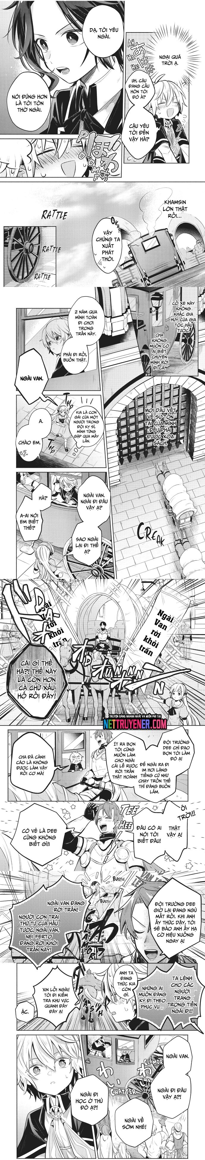 Okiraku Ryoushu No Tanoshii Ryouchi Bouei Chapter 4 - Trang 2