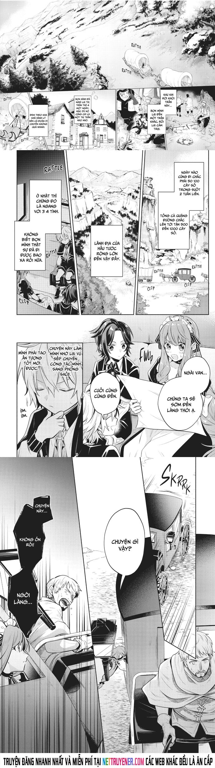 Okiraku Ryoushu No Tanoshii Ryouchi Bouei Chapter 4 - Trang 2