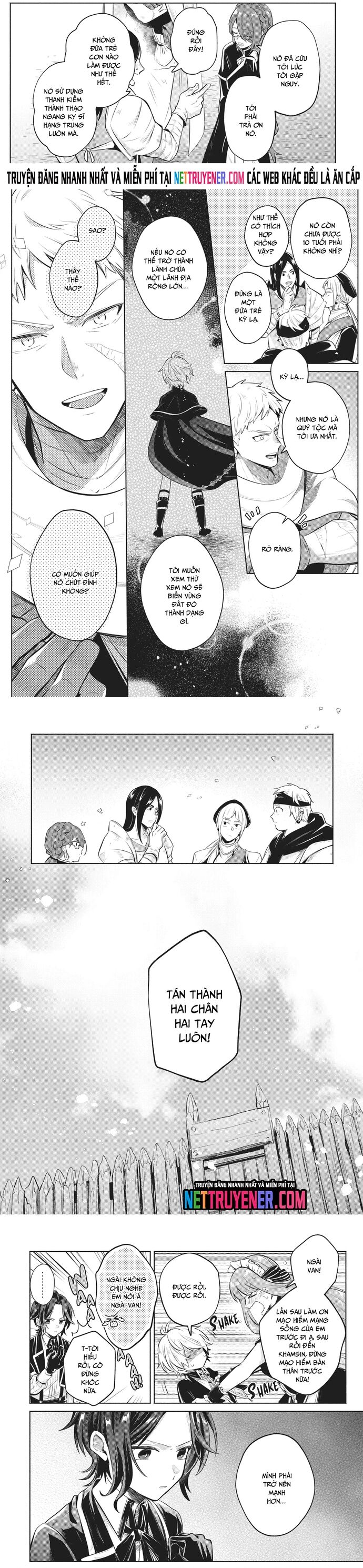 Okiraku Ryoushu No Tanoshii Ryouchi Bouei Chapter 6 - Trang 2