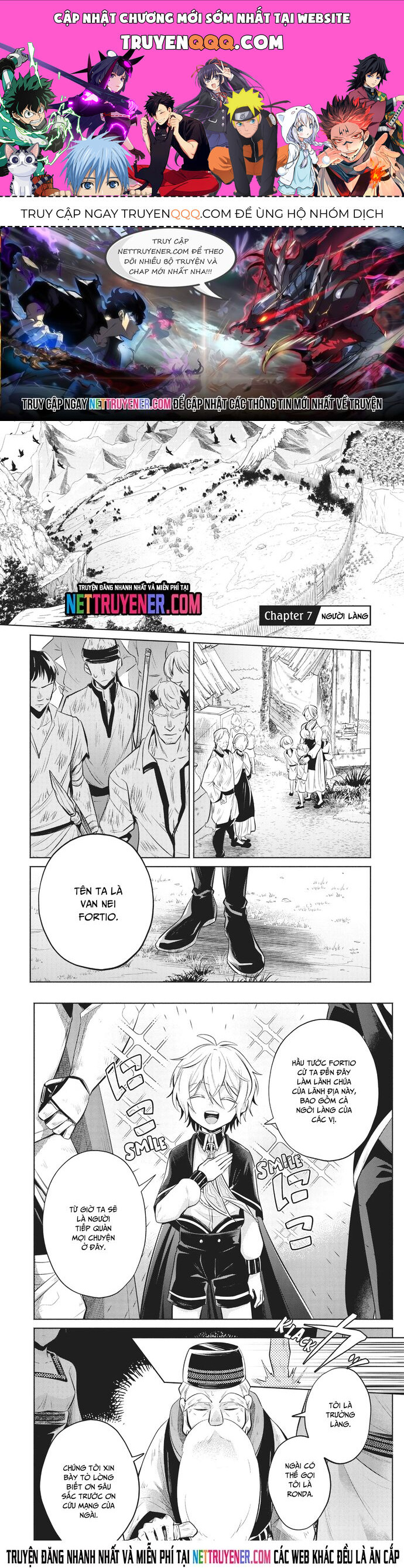 Okiraku Ryoushu No Tanoshii Ryouchi Bouei Chapter 7 - Trang 2