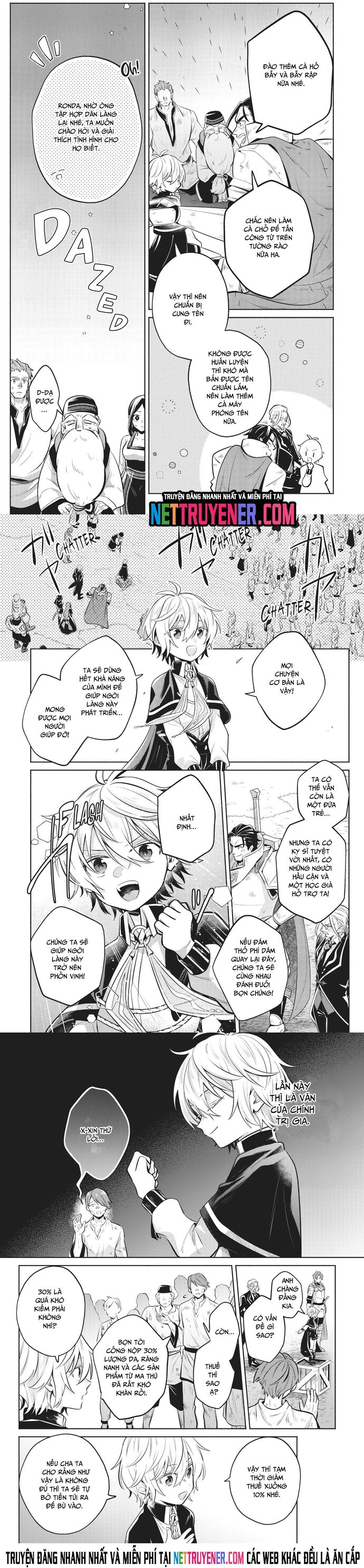 Okiraku Ryoushu No Tanoshii Ryouchi Bouei Chapter 7 - Trang 2