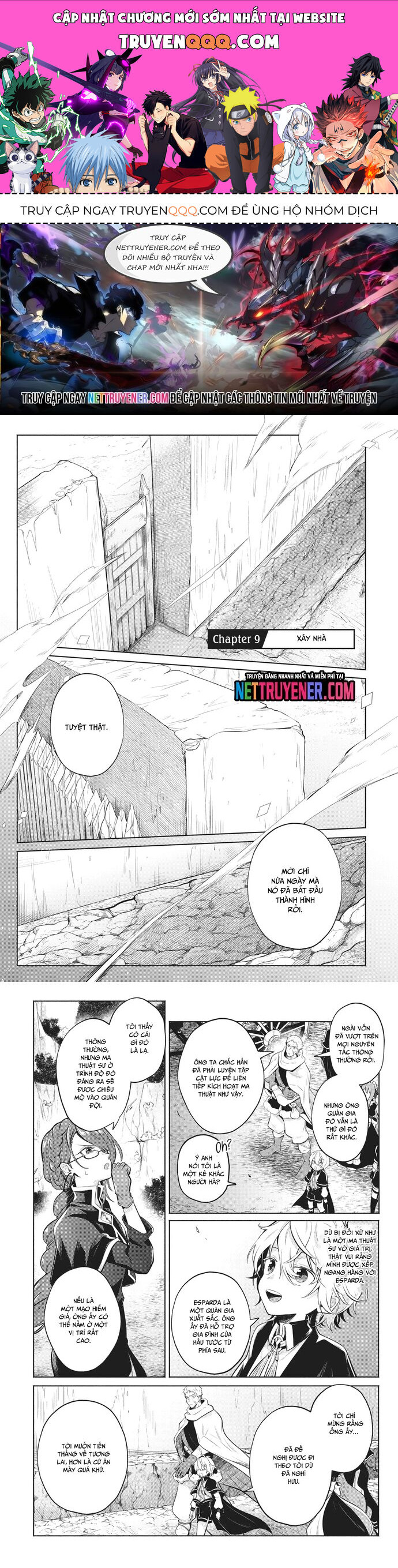 Okiraku Ryoushu No Tanoshii Ryouchi Bouei Chapter 9 - Trang 2