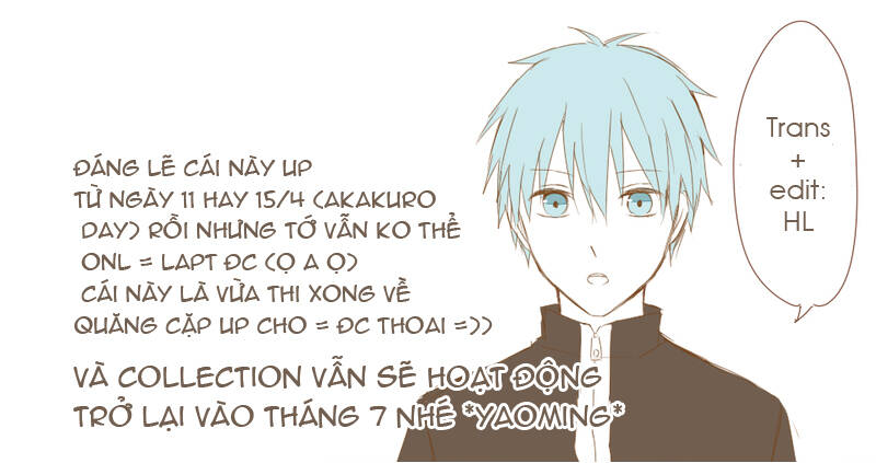 Kuroko – Tuyển Thủ Vô Hình: Akakuro Short Chapter 11 - Trang 2