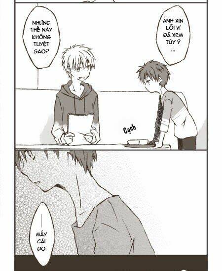 Kuroko – Tuyển Thủ Vô Hình: Akakuro Short Chapter 13 - Trang 2