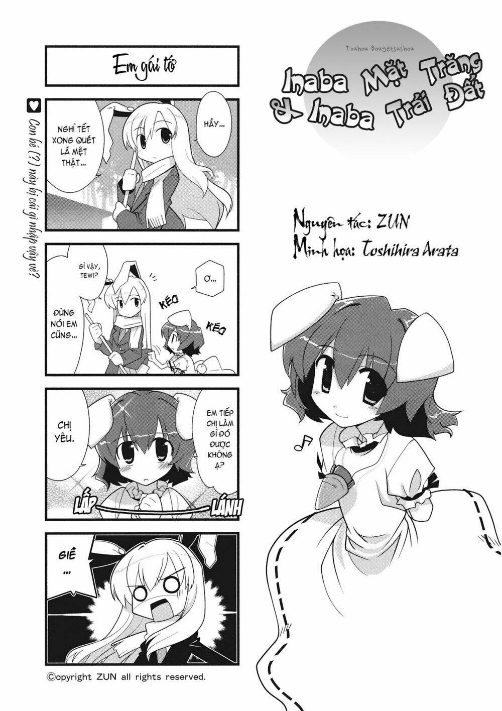 Inaba Mặt Trăng Và Inaba Trái Đất Chapter 8 - Trang 2