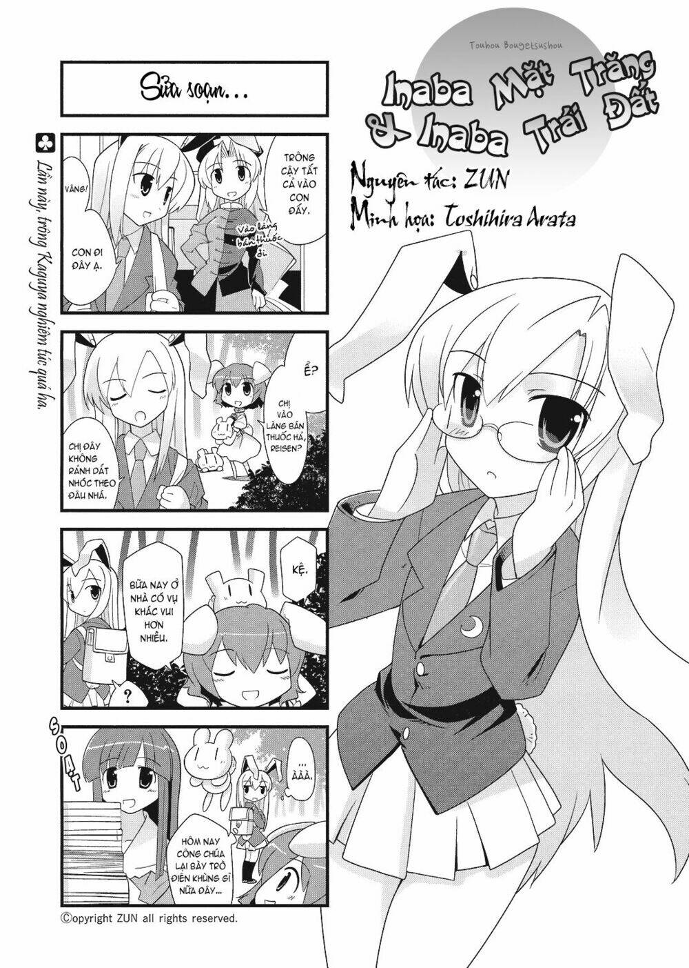 Inaba Mặt Trăng Và Inaba Trái Đất Chapter 10 - Trang 2