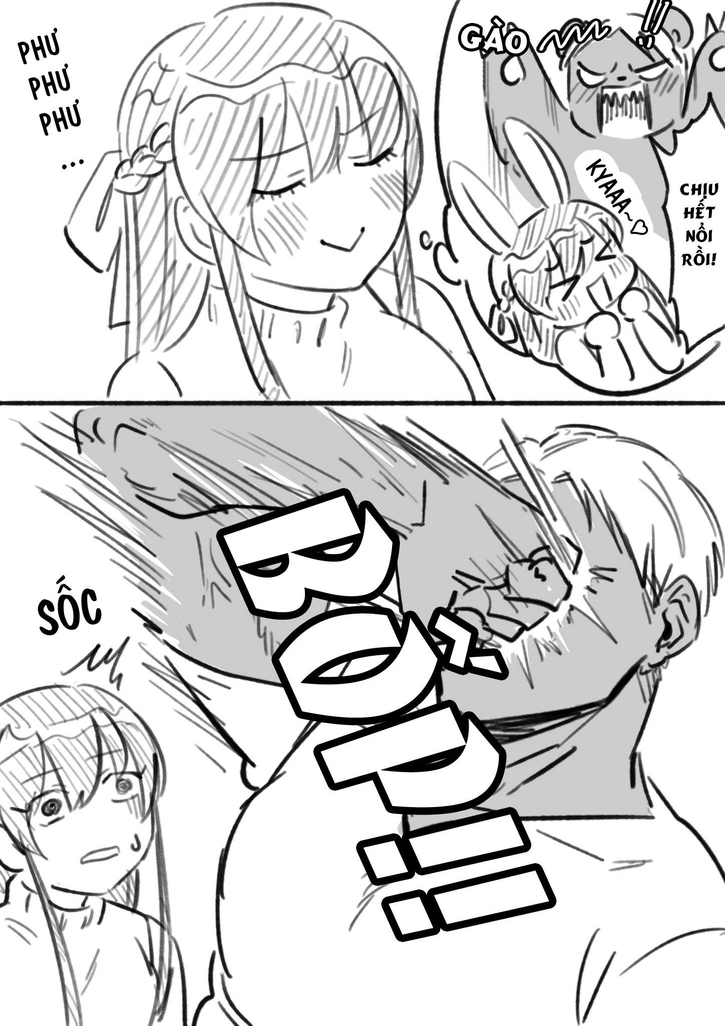 Kuma To Usagi Wa Tomodachi Dewa Irarenai Chapter 10.1 - Trang 2