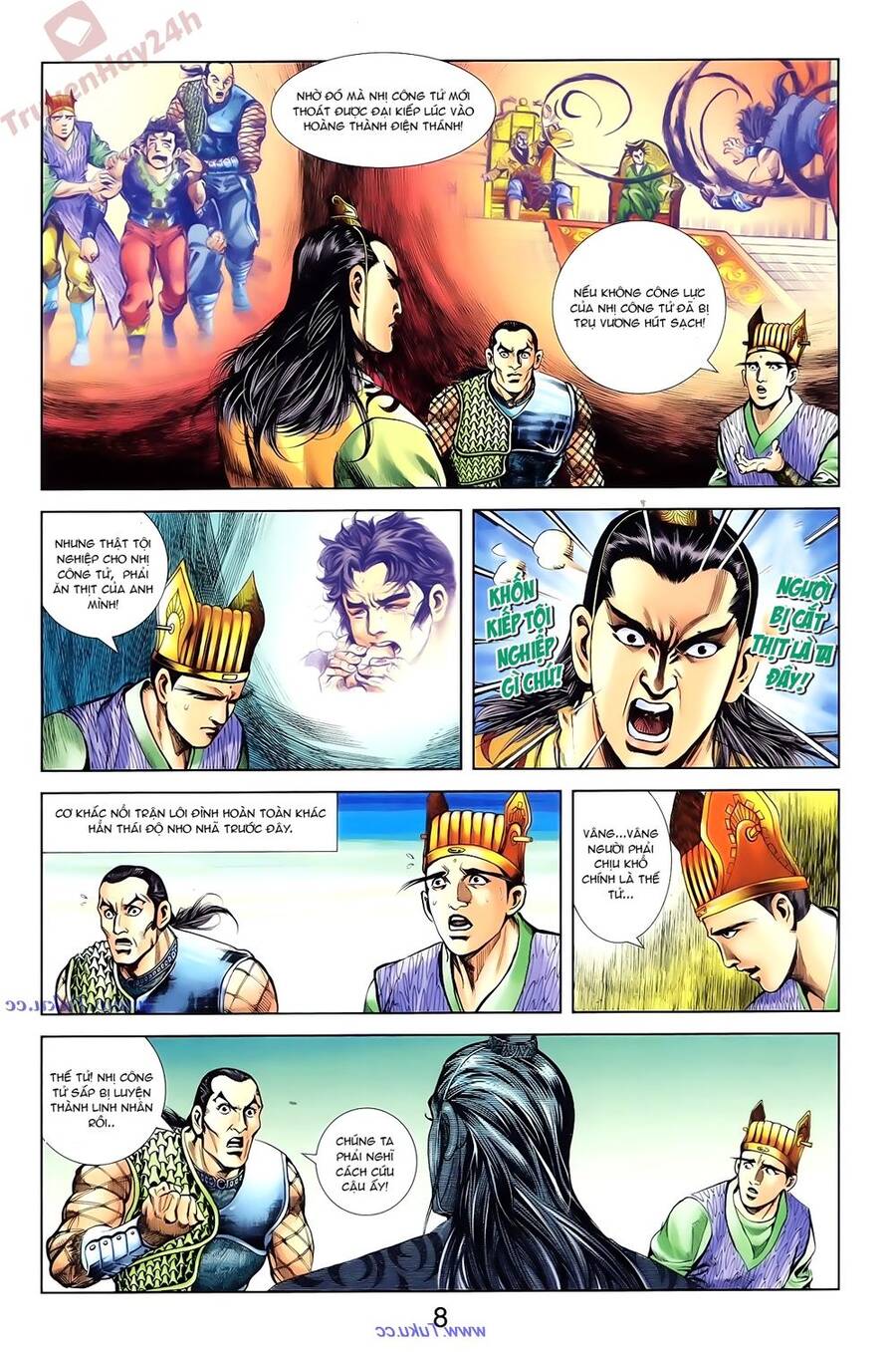 Thiên Tử Truyền Kỳ 1 Chapter 75 - Trang 2