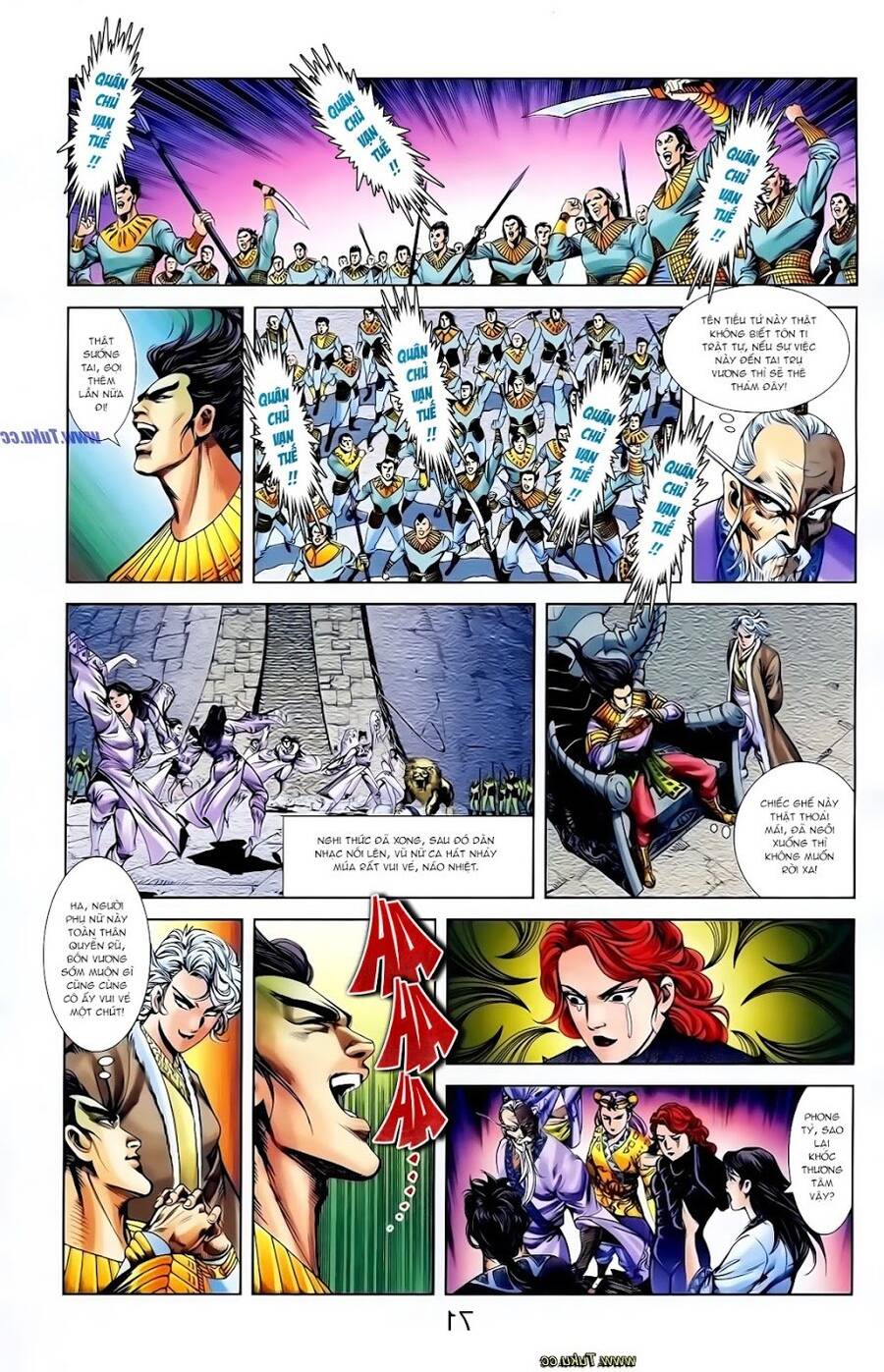 Thiên Tử Truyền Kỳ 1 Chapter 117 - Trang 2