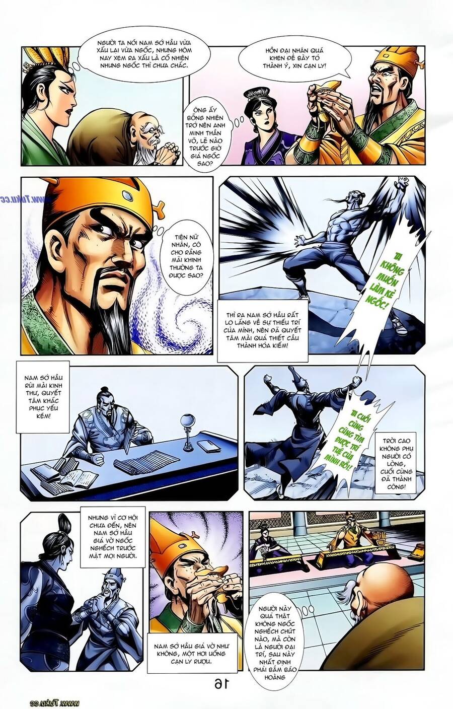 Thiên Tử Truyền Kỳ 1 Chapter 122 - Trang 2