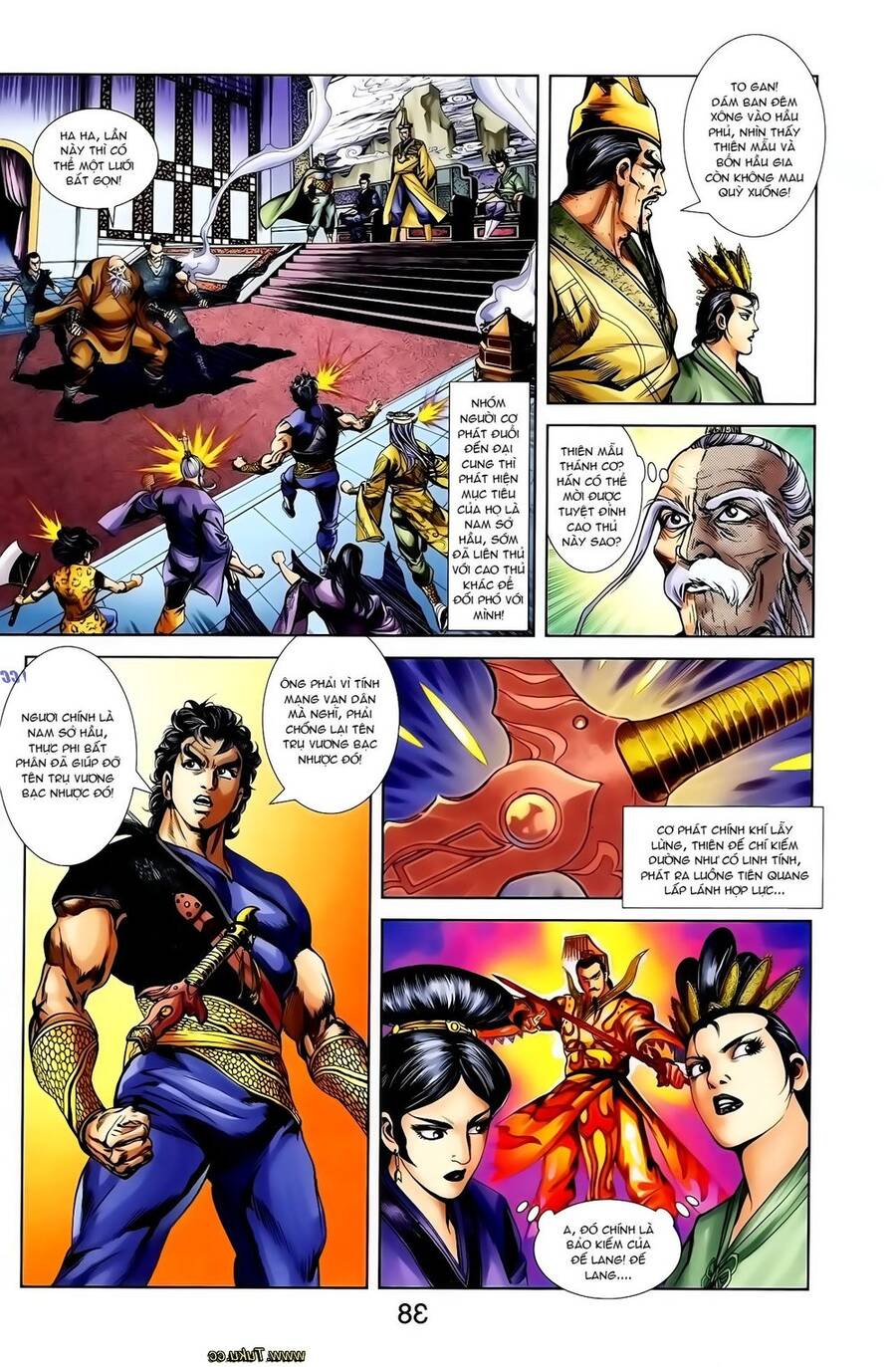 Thiên Tử Truyền Kỳ 1 Chapter 123 - Trang 2