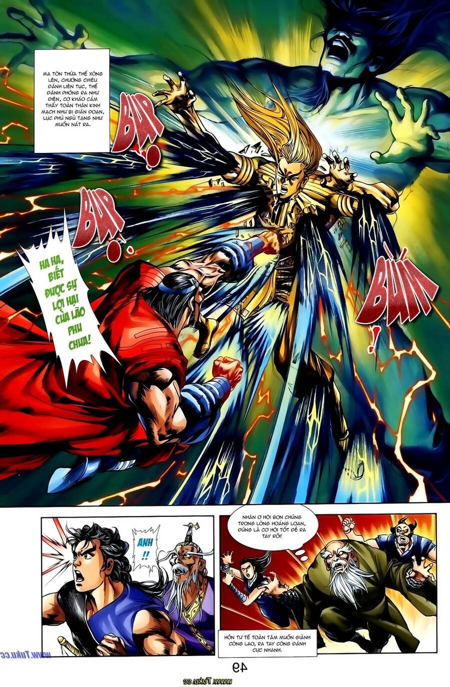 Thiên Tử Truyền Kỳ 1 Chapter 123 - Trang 2